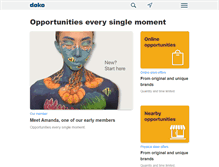Tablet Screenshot of doko.com